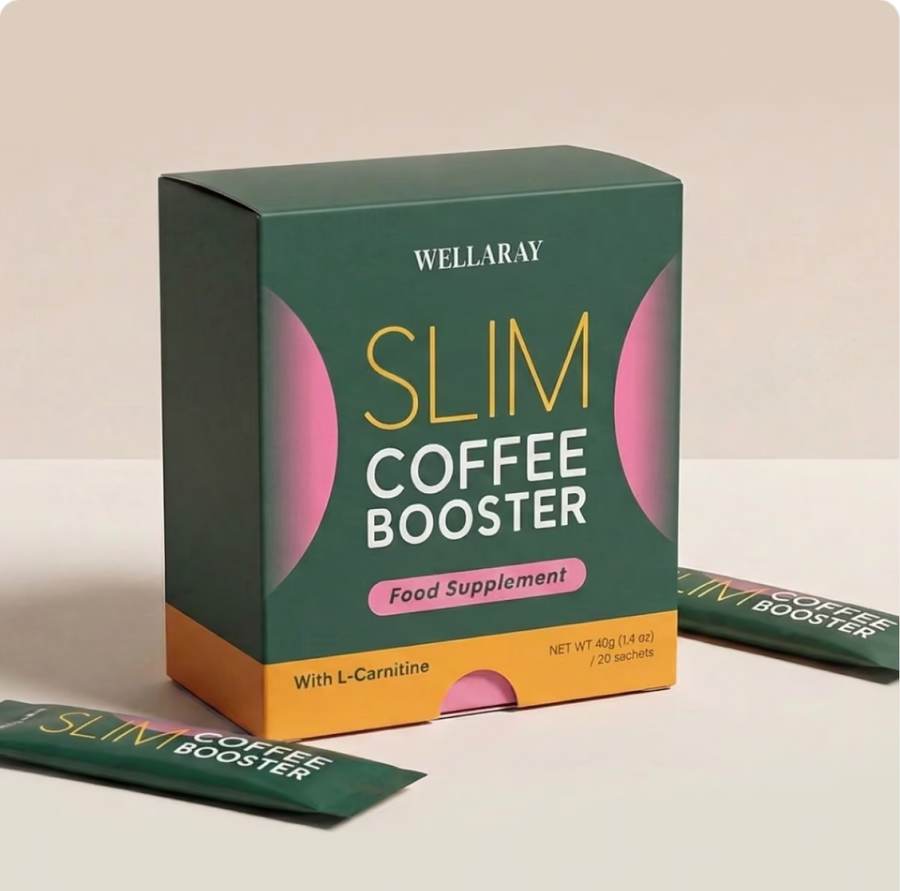 Wellaray Slim Coffee Booster Packung mit Sticks